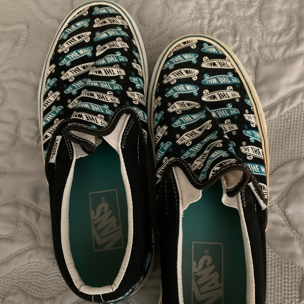 Classic slip on vans logo - rare